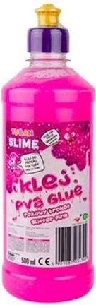 Tuban PVA Glitter Glue 500 ml Pink