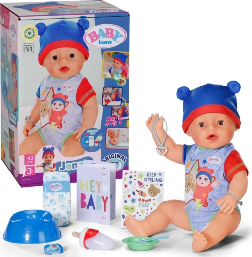 Кукла BABY born Jonas 43 см с аксесоари