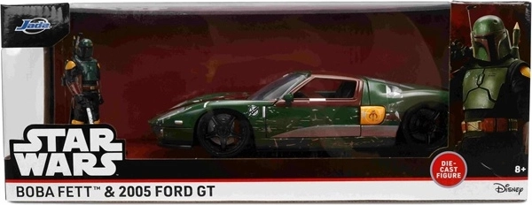 Jada Star Wars Ford GT 2005 in 1:24 scale with Boba Fett figure