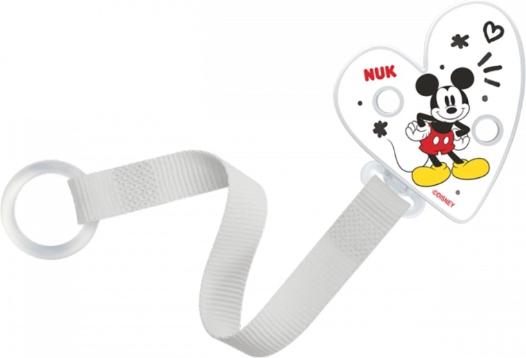 Клипс за залъгалка NUK Disney Mickey