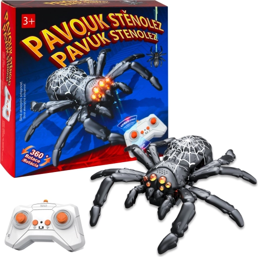 Sparkys remote-controlled wall-climbing spider