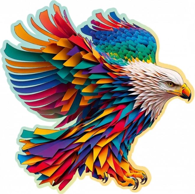 Wooden Puzzle Clever Eagle 250 Pieces