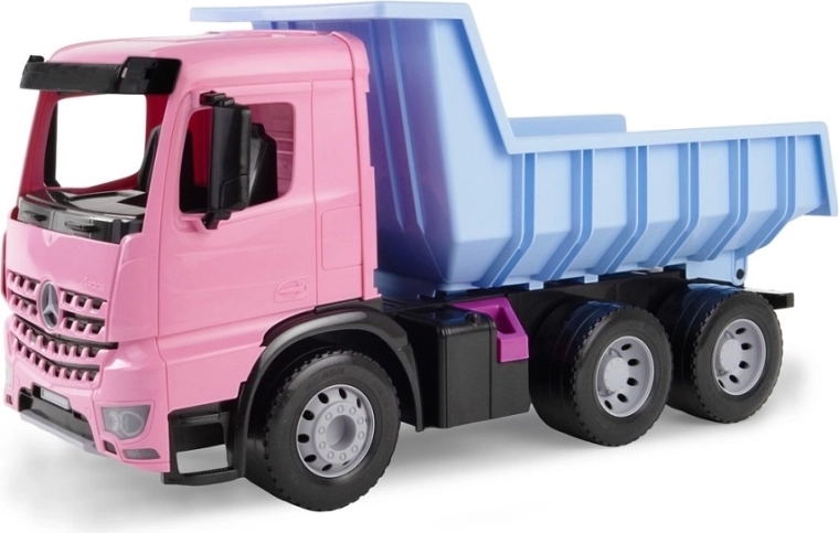 Lena GIGA Trucks самосвал Mercedes Arocs тюркоазено‑розов