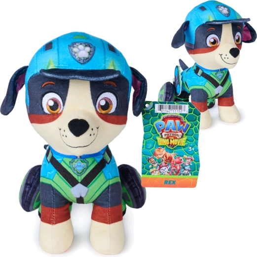 Spin Master Paw Patrol: Dino rescue плюшена играчка Rex 20 см - 1 брой