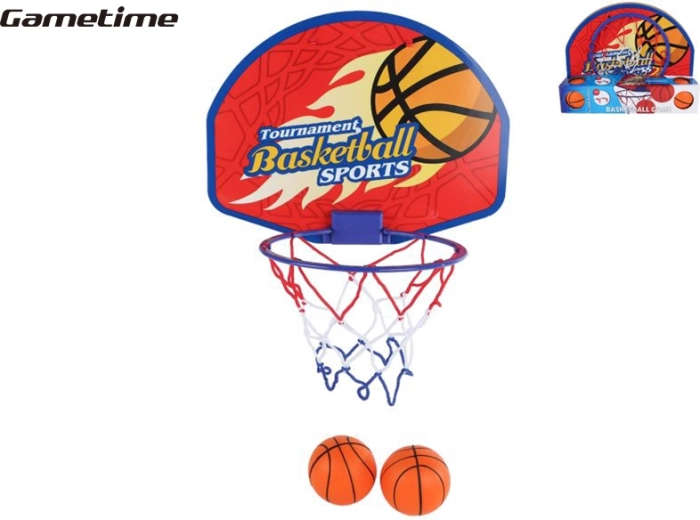Gametime детски баскетболен кош с две топки