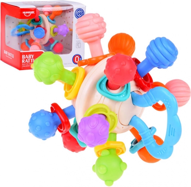 Sensory Baby Teether with Various Textures