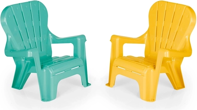Dolu children's plastic chair with armrests (assorted colors)