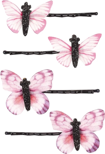 Souza! Aaltje Hair Clips with Butterflies - 4 pcs