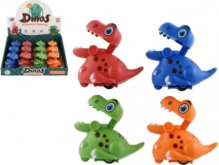 Динозавър Натисни и тръгни – инерционна играчка за деца 3+