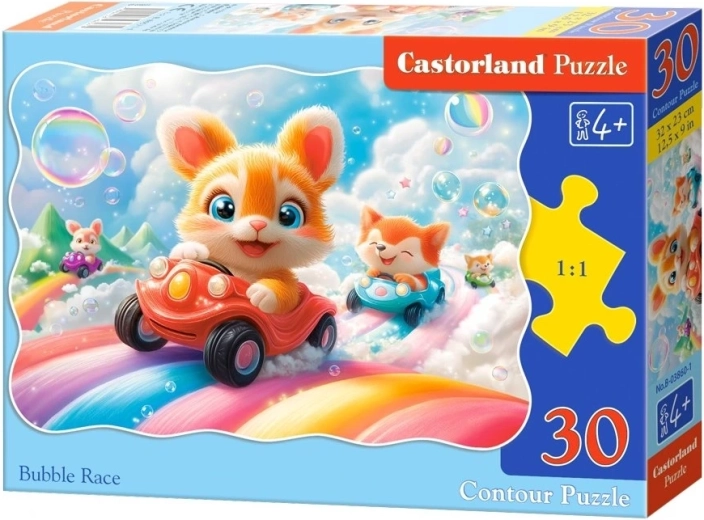 Castorland puzzle Bubble Race 30 pieces