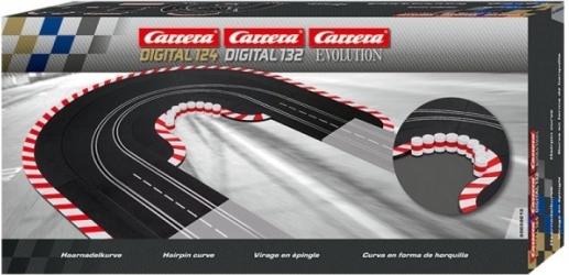 Завой със стеснение на трасето за EVOLUTION, Digital 132 и Digital 124