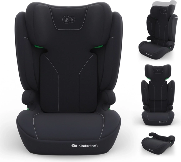 Kinderkraft car seat i-spark 2 plus i-size 100–150 cm black