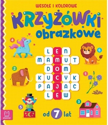 Picture Crosswords: Cheerful and Colorful 7+