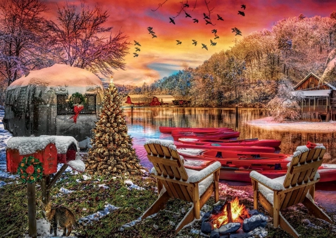 Puzzle ART PUZZLE Campsite 2000 pieces