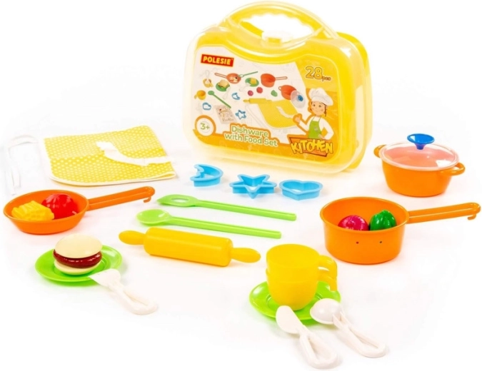 Riad with kids' food playset, 28 pcs