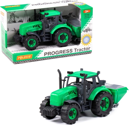 Children's Progress tractor with fertilizer spreader - 1 piece