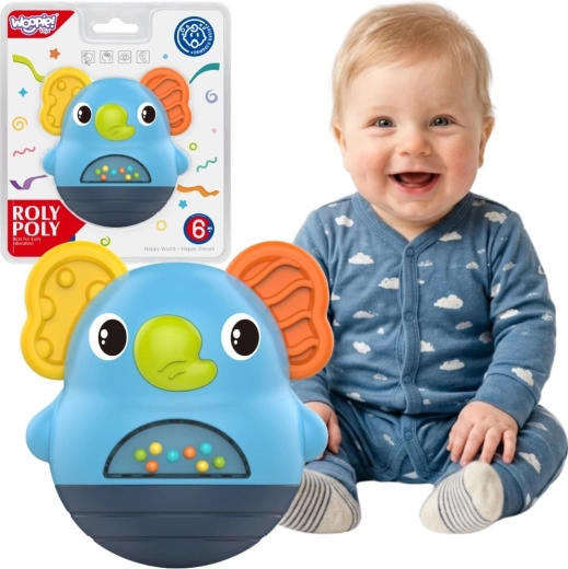 Woopie Baby интерактивна сензорна дрънкалка слон 6м+
