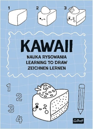 Детска книга научи се да рисуваш в стил Kawaii