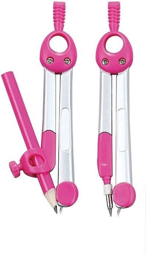 Keyroad Jelly Bean Compass in Case – Pink