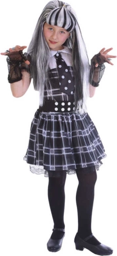 Carnival costume "Monster Girl" for girls size S (110–120 cm) - 1 piece