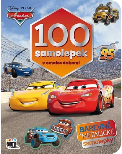 100 Stickers with Car Coloring Pages