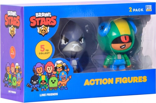 Екшън фигурки 11 см Brawl Stars – комплект 2 бр., серия 1