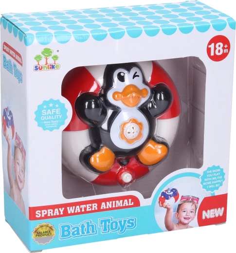 Penguin Water Fountain 10 cm