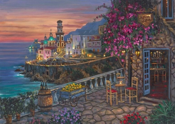 Puzzle SCHMIDT Evening in Atrani 1000 pieces