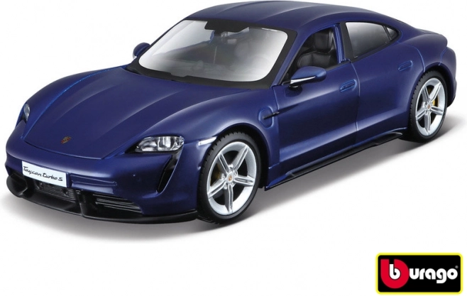 Модел на автомобил Porsche Taycan Turbo S 2019 в мащаб 1:24