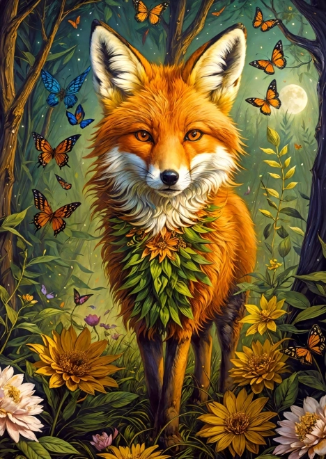 Enjoy Puzzle вълшебна лисица 1000 части