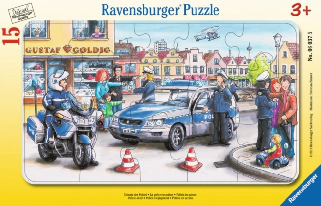 Ravensburger пъзел полиция за деца, 15 части