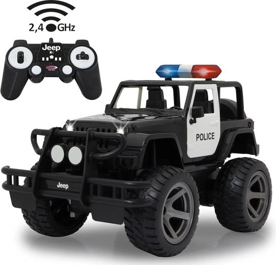 RC Jeep Wrangler Police с дистанционно управление
