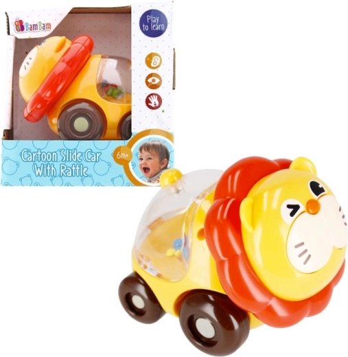 Rattle Car Lion