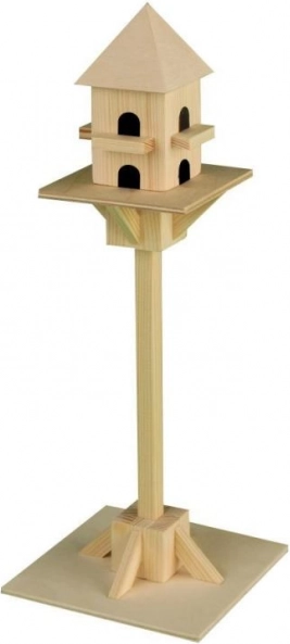 Дървен комплект за сглобяване гълъбарник – CREATIVE KITS