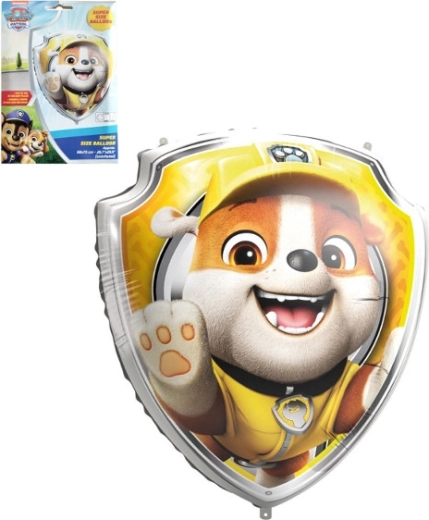 Фолиен балон PAW PATROL щит Rubble 68 × 75 см