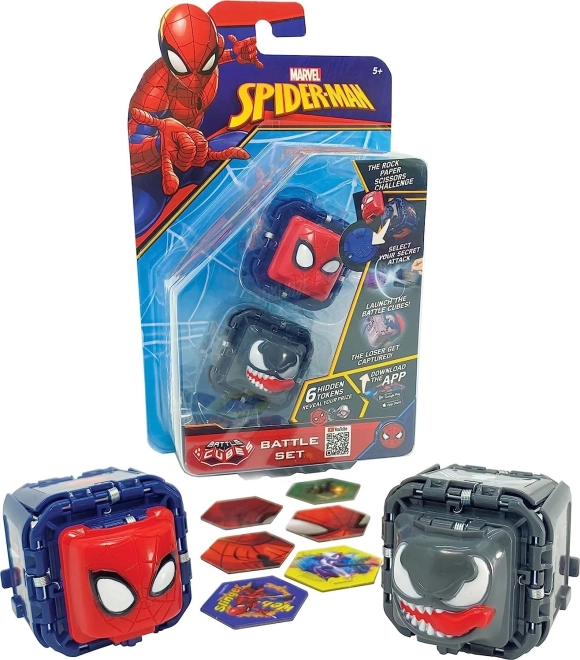 Battle Cubes MARVEL Spider-Man – комплект от 2 кубчета