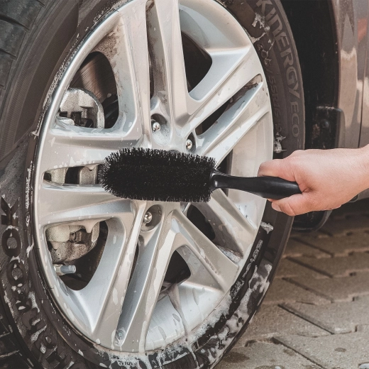 Flexible wheel rim cleaning brush 270 mm