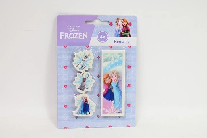 Комплект гумички за триене Frozen – 4 бр.