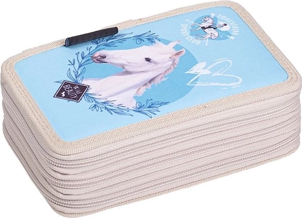 LizzyCard Wild Beauty pencil case with 3 compartments
