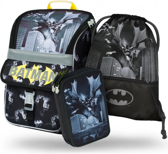 Комплект ученически принадлежности Zippy Batman Dark City