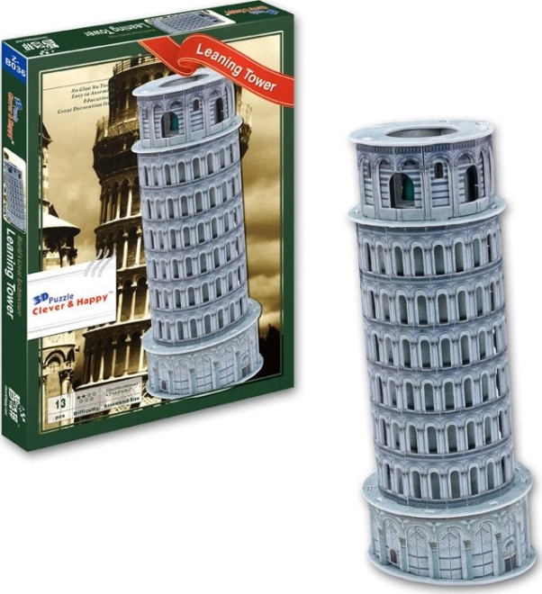3D пъзел Наклонената кула в Пиза