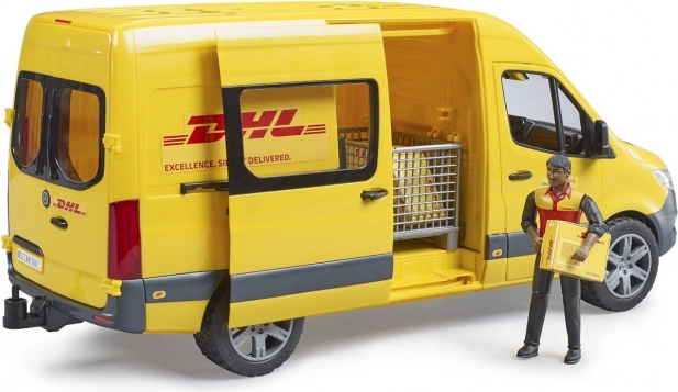 Bruder микробус Mercedes-Benz Sprinter DHL с шофьор и аксесоари
