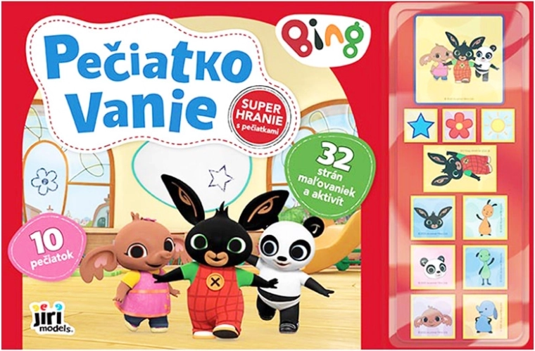 Тефтерчета за печати BING – креативен комплект за деца