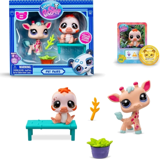 Hasbro Littlest Pet Shop Pet Zoo set of figures and accessories