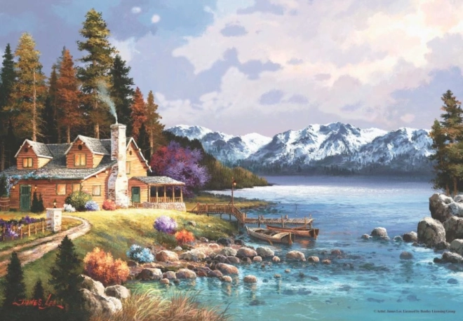 Пъзел ANATOLIAN „Планинска хижа“, 500 части