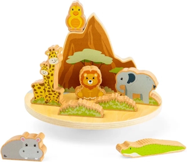 Bigjigs Toys дървена балансова игра „Джунгла“