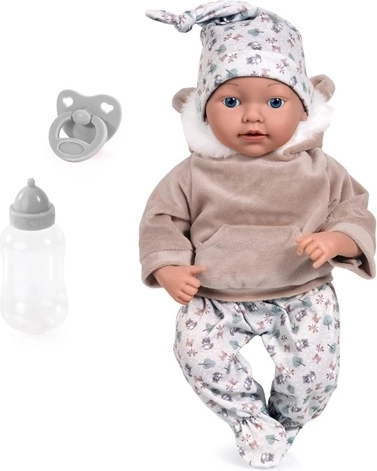 Bayer realistic Reborn doll with accessories, 38 cm