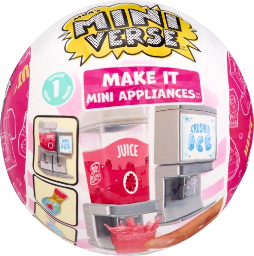 MGA’s Miniverse Make It Mini Appliances – мини дозатор за напитки и лед (blind box) - 1 брой