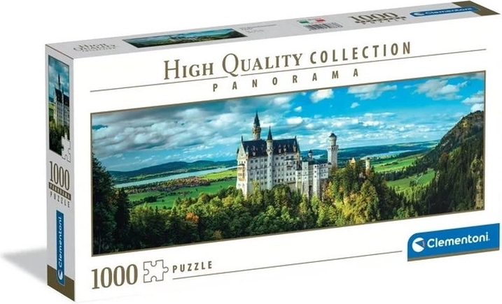 Clementoni panorama puzzle 1000 pieces Neuschwanstein