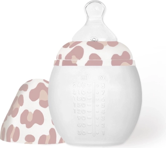 Élhée anti-colic baby bottle Graouu Pink 240 ml